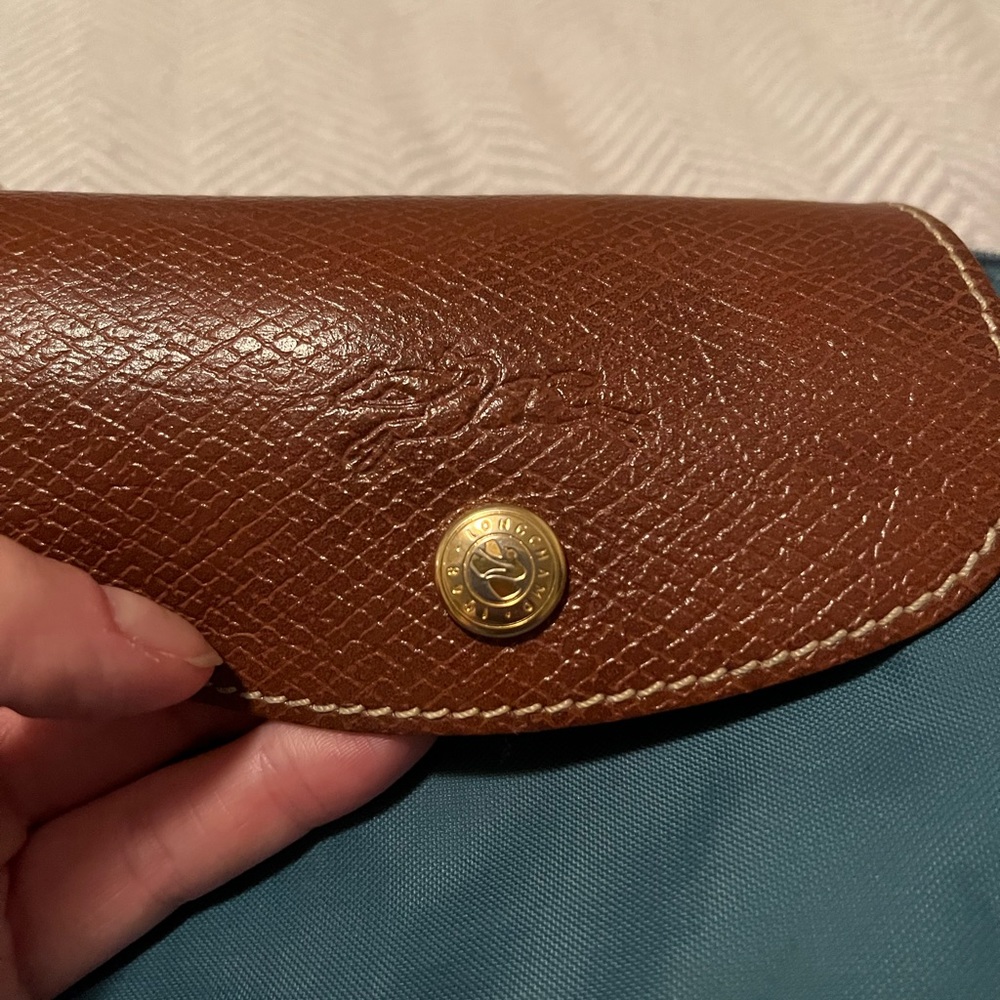 Le Pliage Longchamp blue tote